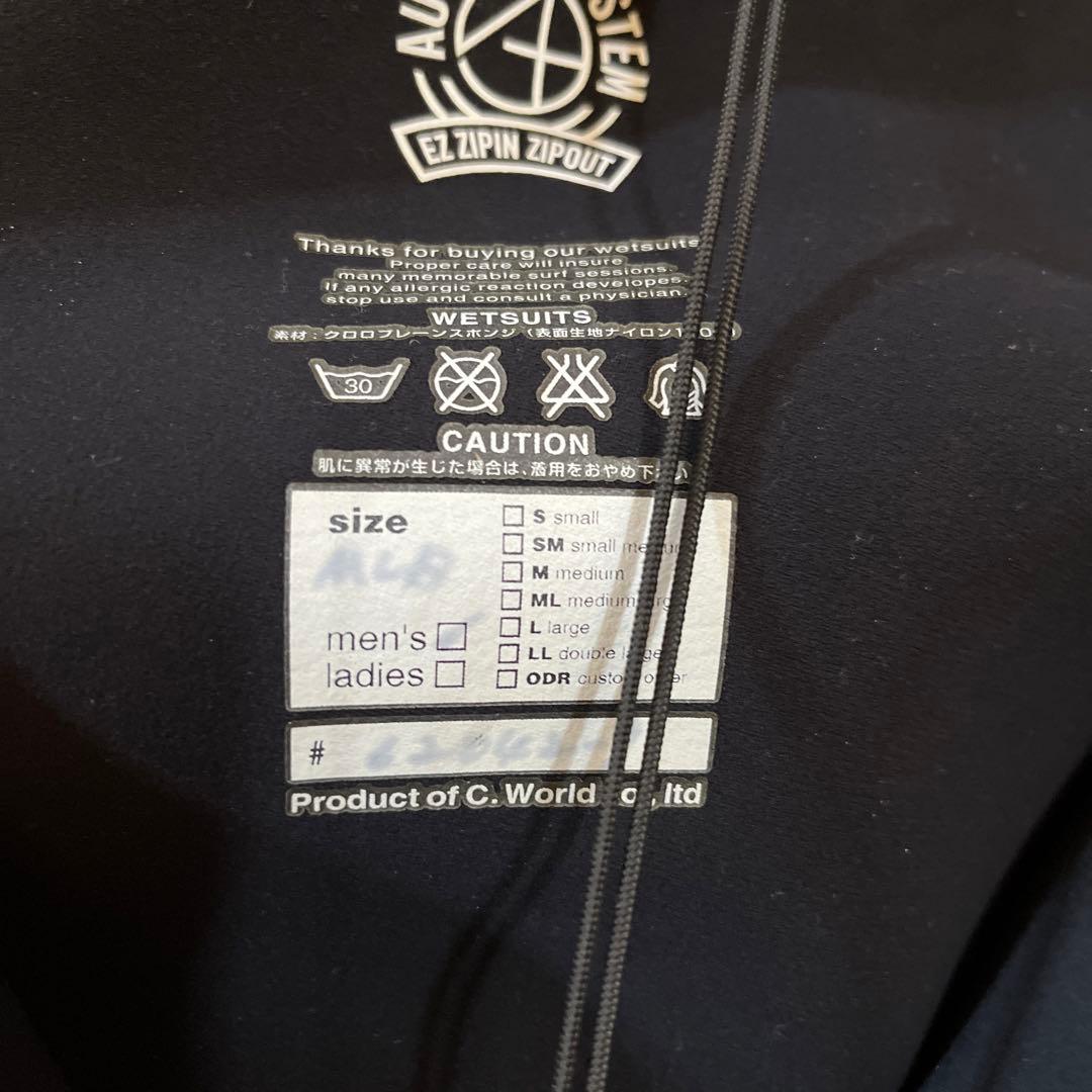 メンズウェットスーツ3ミリフルスーツジャージ