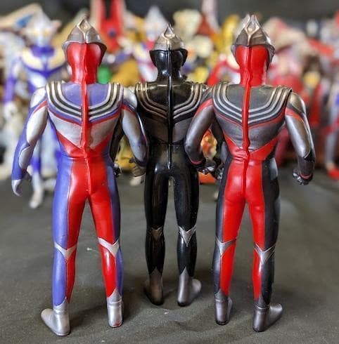 ウルトラマンティガ＆登場怪獣・宇宙人（バンダイ）ソフビフィギュア34体セット