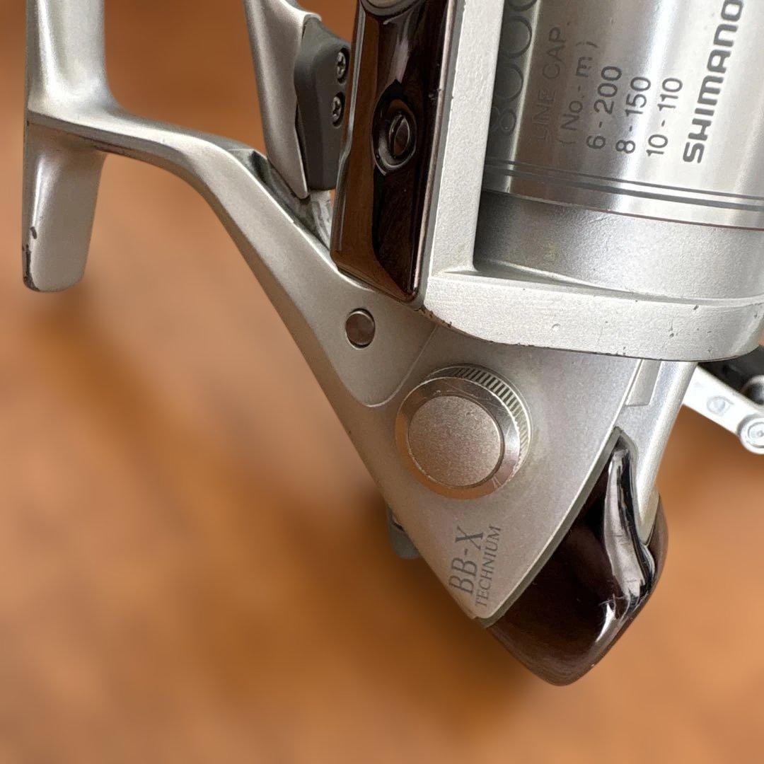 シマノ　リール　shimamo BBX 8000 換えスプール付き
