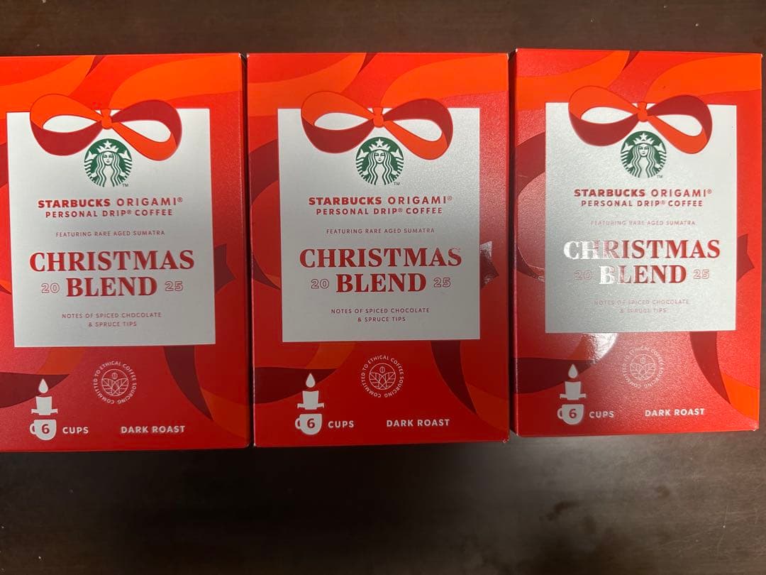 スターバックス　オリガミ　ドリンクコーヒー　10箱　クリスマスブレンド