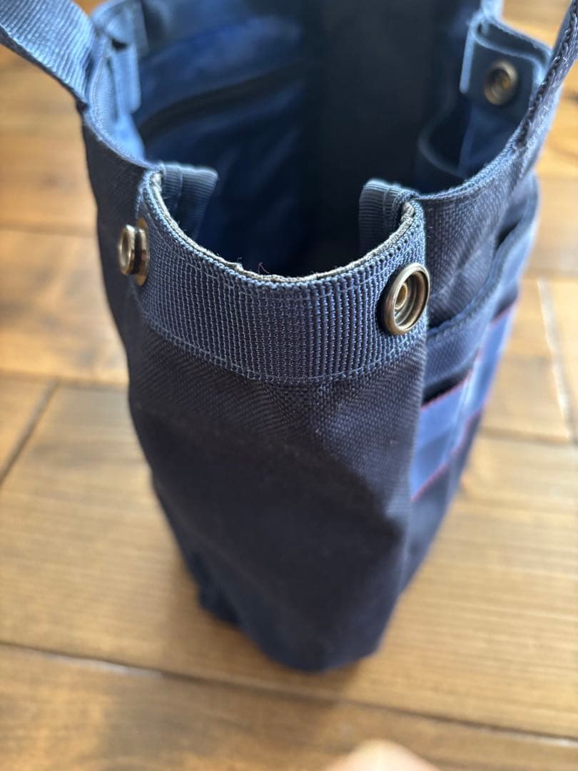 BRIEFING ネイビー トートバッグ