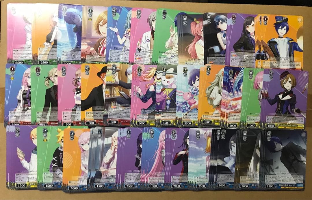 ヴァイス プロジェクトセカイ vol.3 RR・R・U・C・CR 各 4枚セット