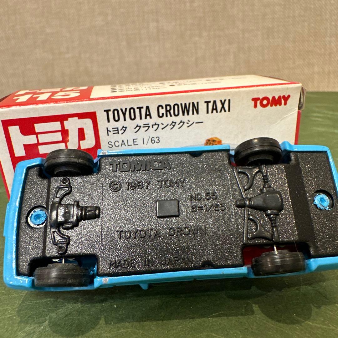 トミカ 115 トヨタ クラウン タクシー 日本製