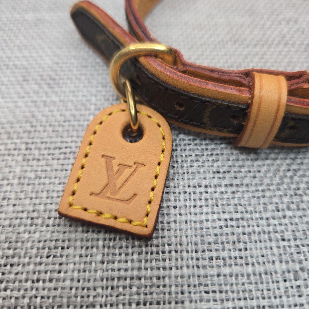 【未使用品】LOUIS VUITTON ルイヴィトン　首輪　モノグラム