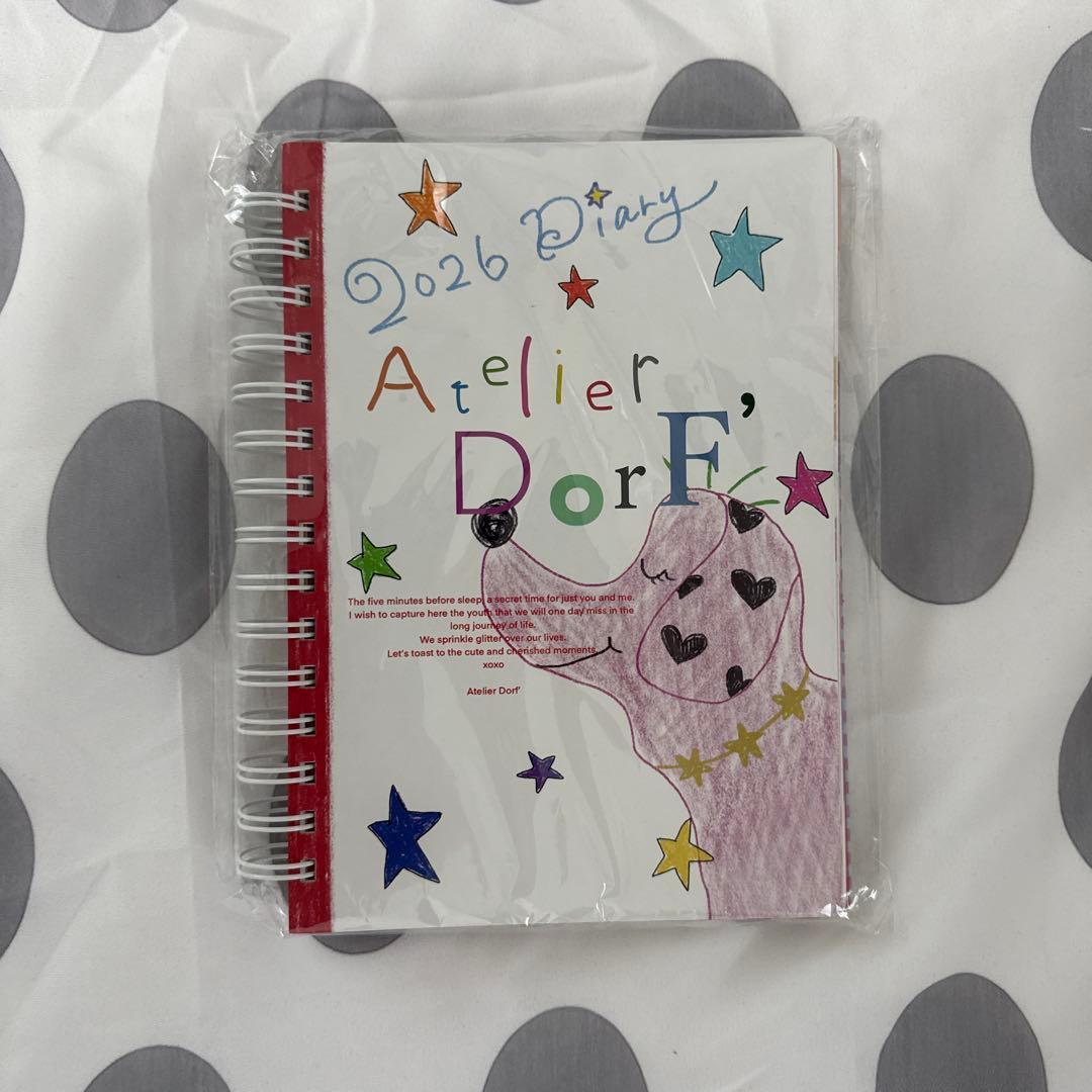 Atelier DorF’ スケジュール帳 2026 加藤愛里ちゃん