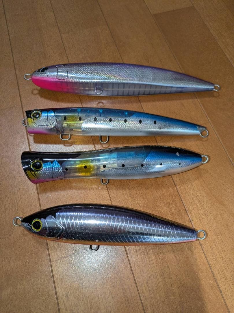 シマノ　オシア　オフショアルアー4個セット【中古】