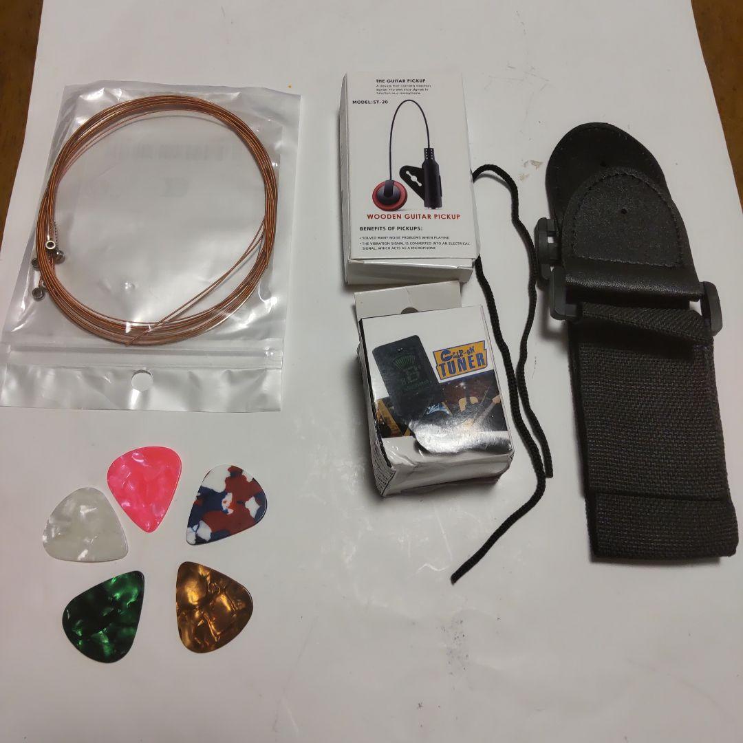 (格安！)Legend アコースティックギター 各種付属品付