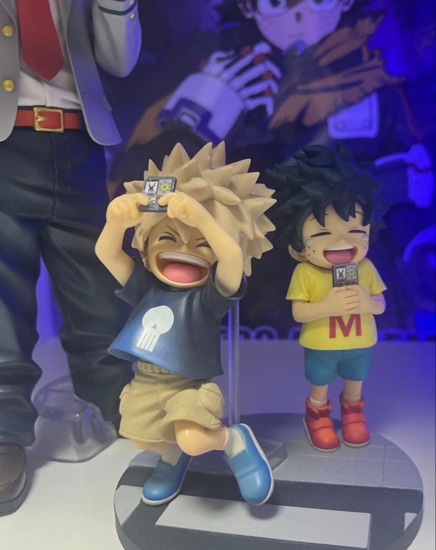 一番くじヒロアカ 紡ぐ力B賞 爆豪勝己 & 連なる星霜 D賞 いずく・かつき