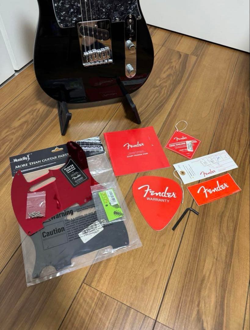 Fender telecaster テレキャスブラック MX