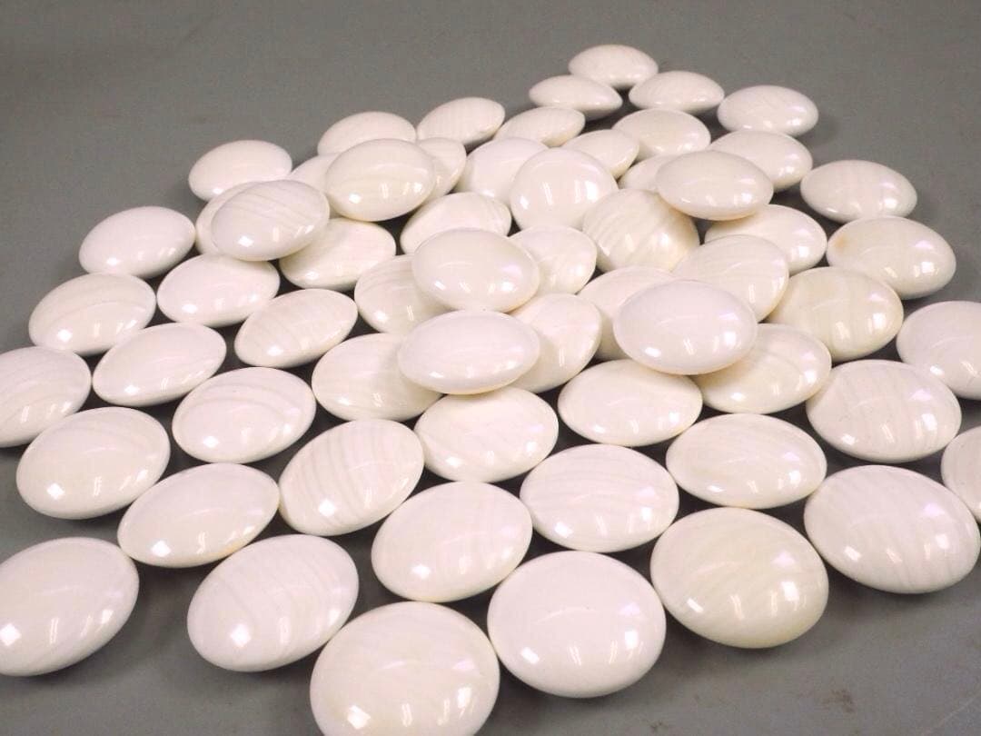 【宮崎県】日向特製蛤碁石35号・欅碁笥セット