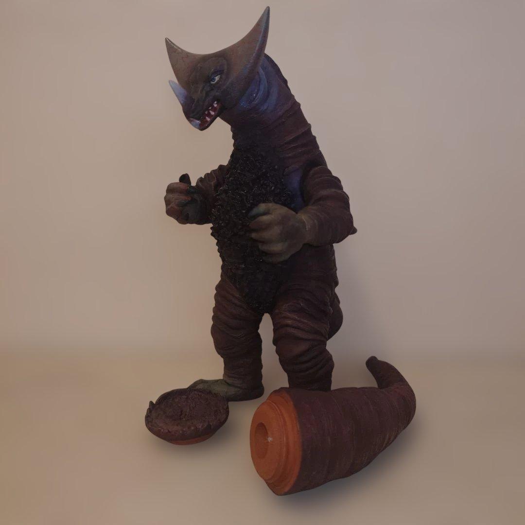 エクスプラス大怪獣シリーズ ゴモラ　尻尾・交換可 ウルトラマン 箱なし