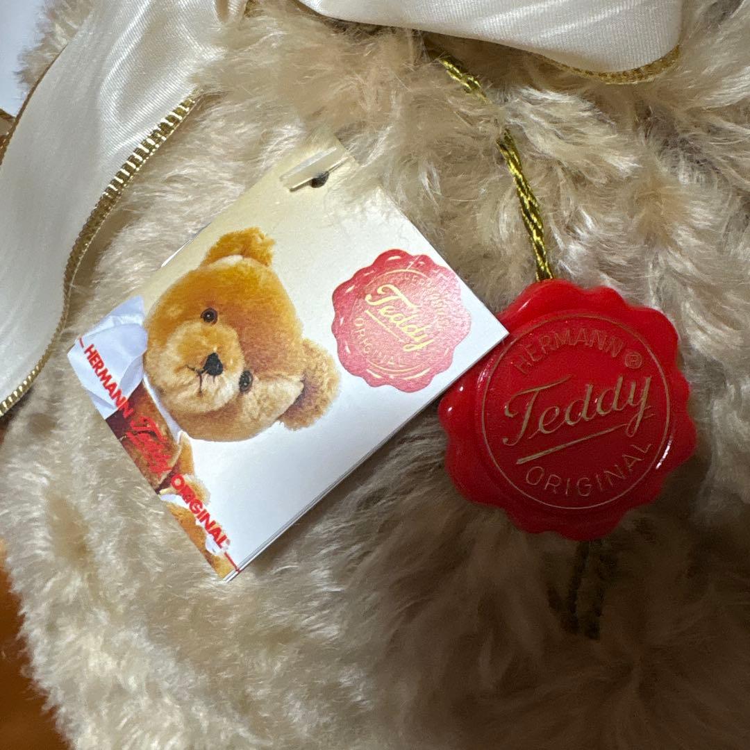 ハーマン テディベア 100th アニバーサリー ベア＆プレート セット