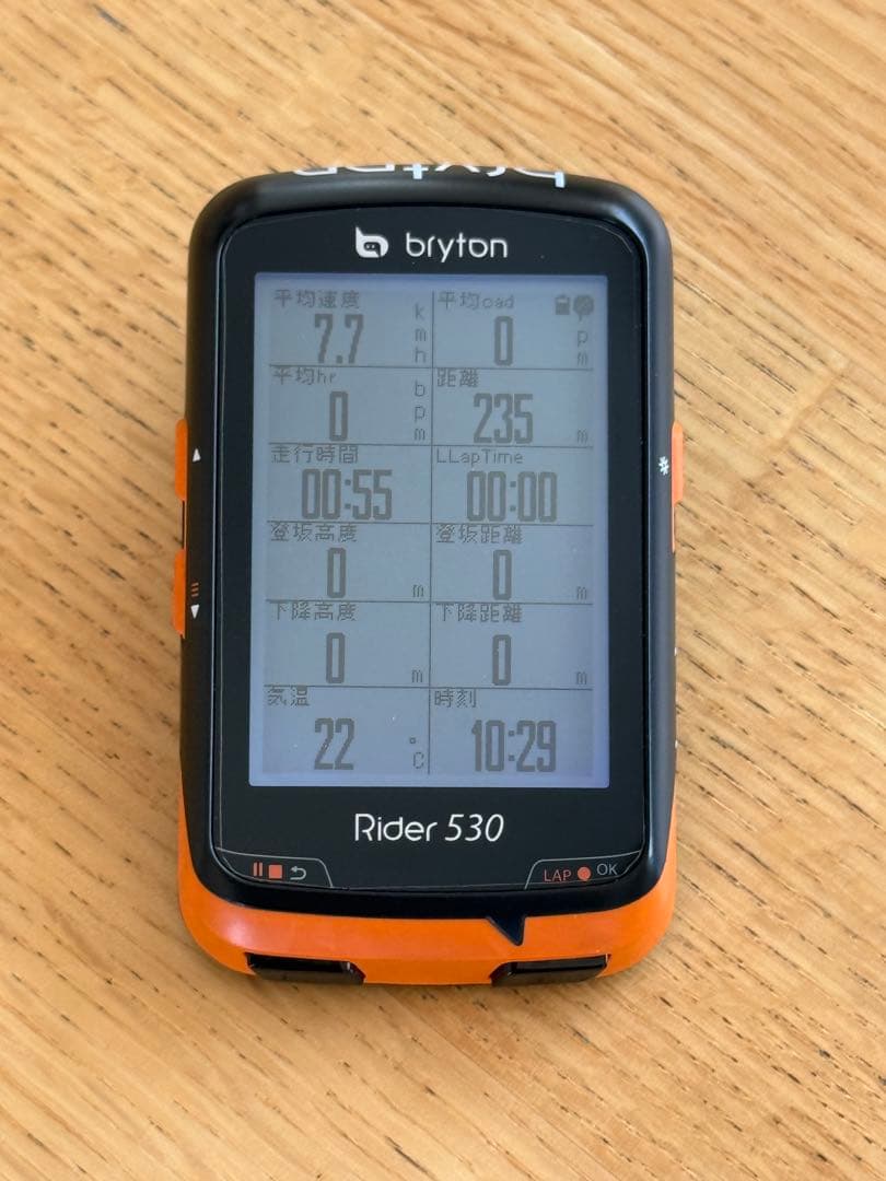 サイコンGARMIN EDGE 520J & Bryton Rider 530