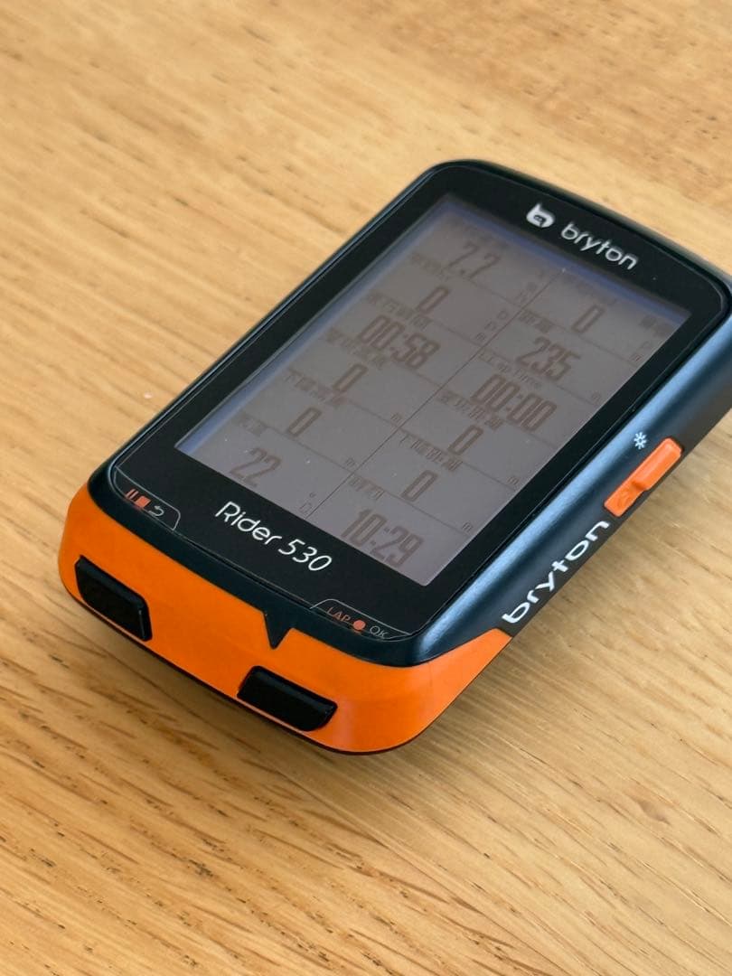 サイコンGARMIN EDGE 520J & Bryton Rider 530