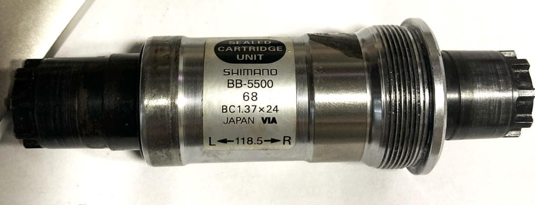パーツ Shimano 105 162.5mm BB5500 PCD130 52-38T