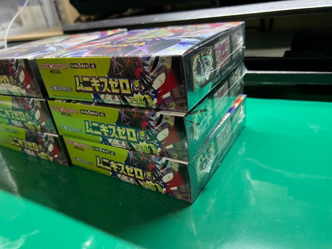 ポケモンカードゲーム ムニキスゼロ シュリンク付き6box