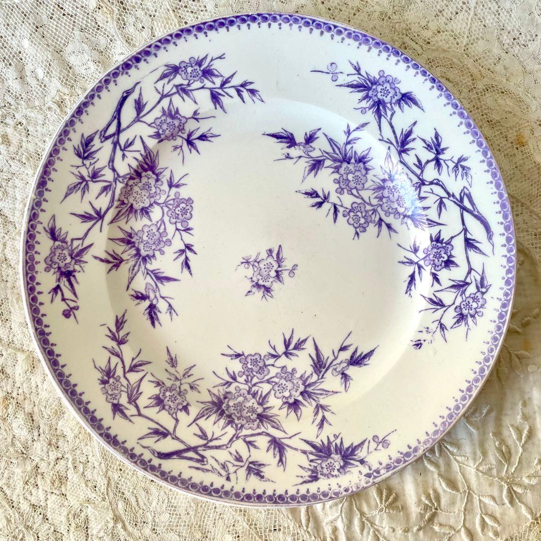 新春アンティーク福袋③プレート&ソーサー5枚セット　サルグミンヌARUNDO 皿