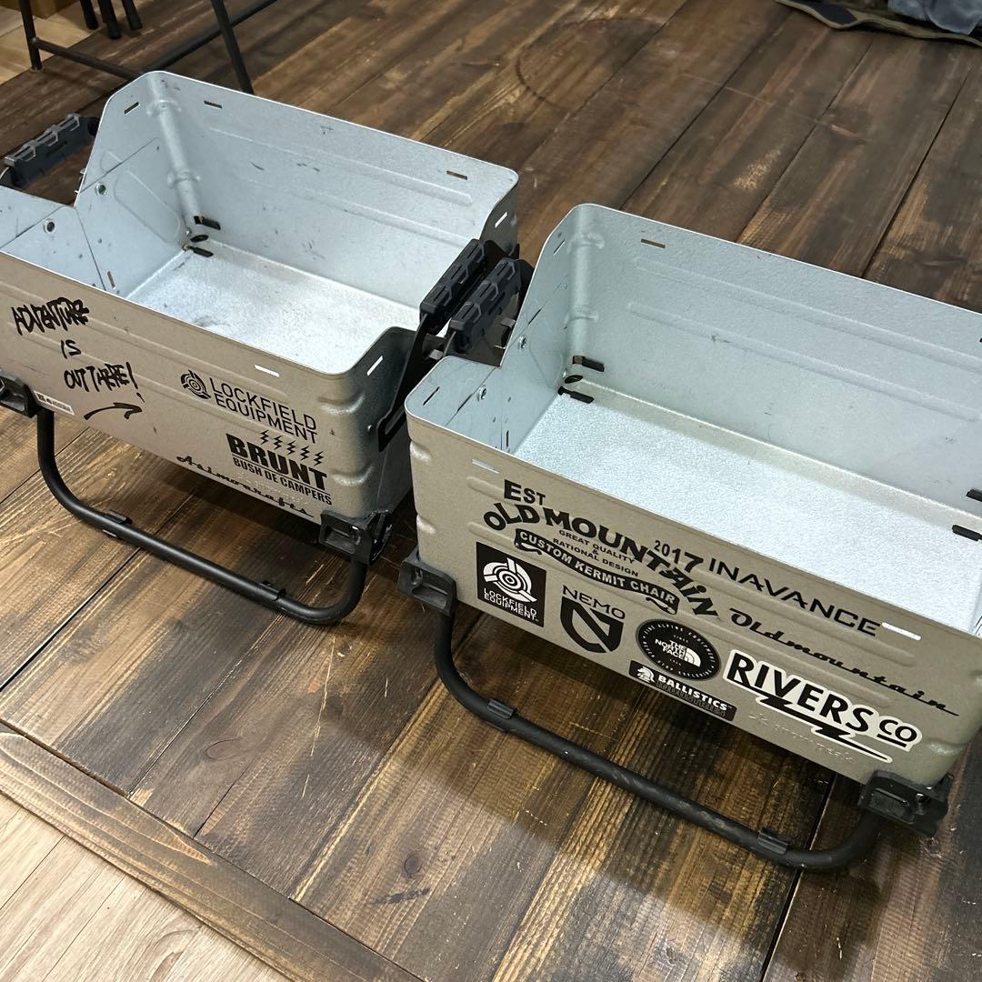 シェルコン25 シェルフコンテナ レッグ2セット【個数相談可】