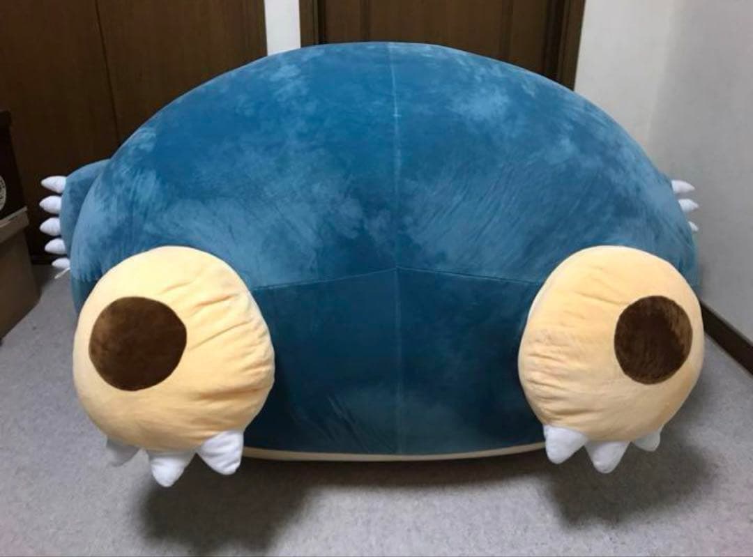 絶対に起きられないカビゴンクッション