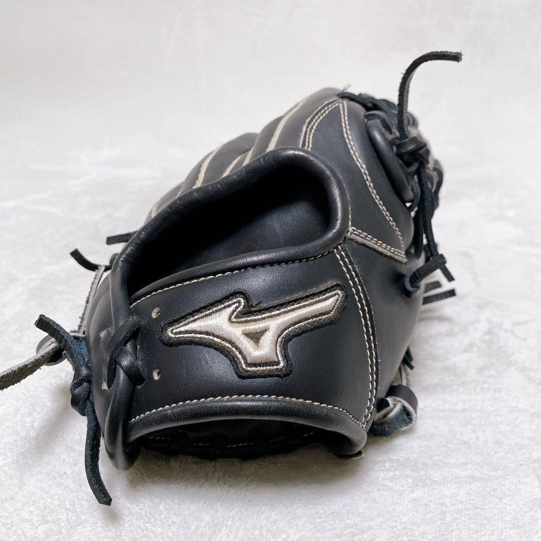 ミズノ　軟式グローブ　イチローモデル　外野手用　プラチナラベル　右投げ　一般軟式