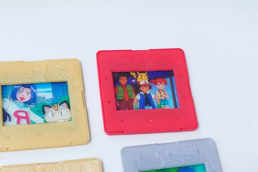 明治Meiji　ポケモンビスケット　金銀ピクチャーフレーム　6枚まとめ売り