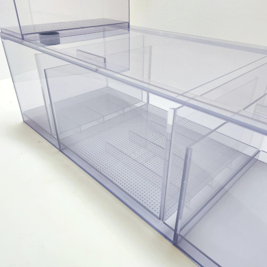 □国産5層式濾過槽□750×390×320h□オーバーフロー水槽用□