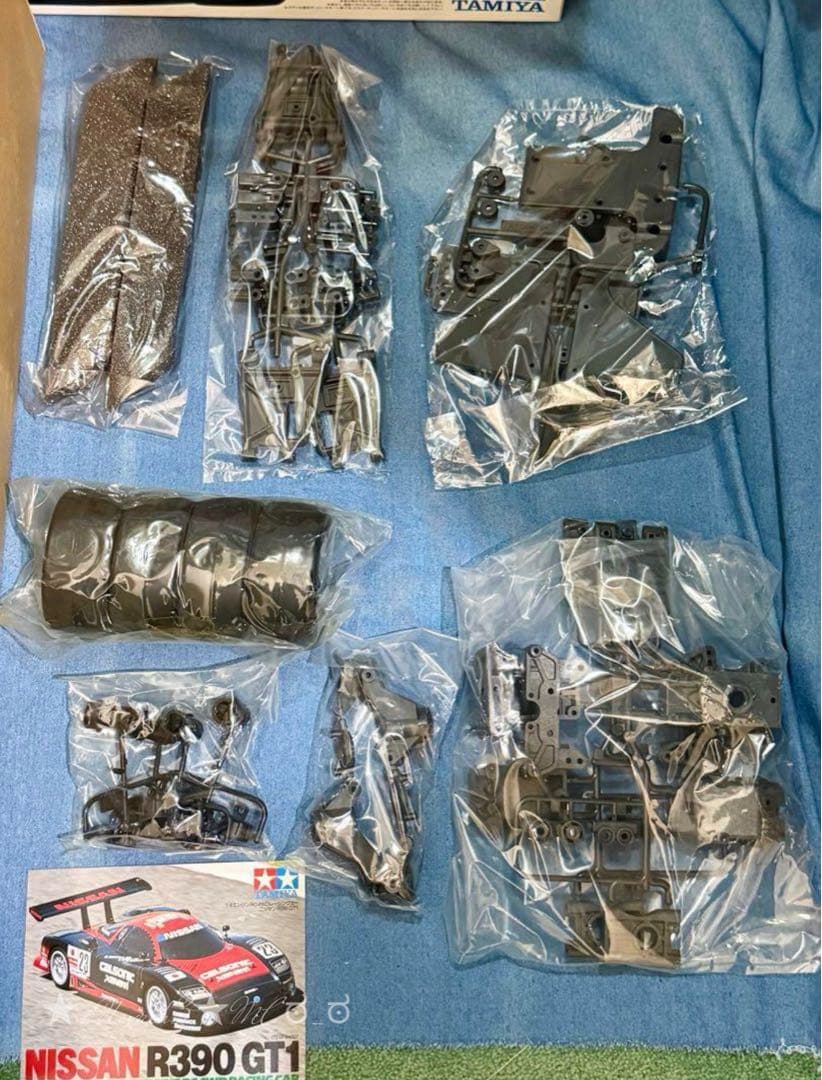 未組立て★ラスト1台◆タミヤ日産R390GT1◆RCエンジンカー 1/8 OP付