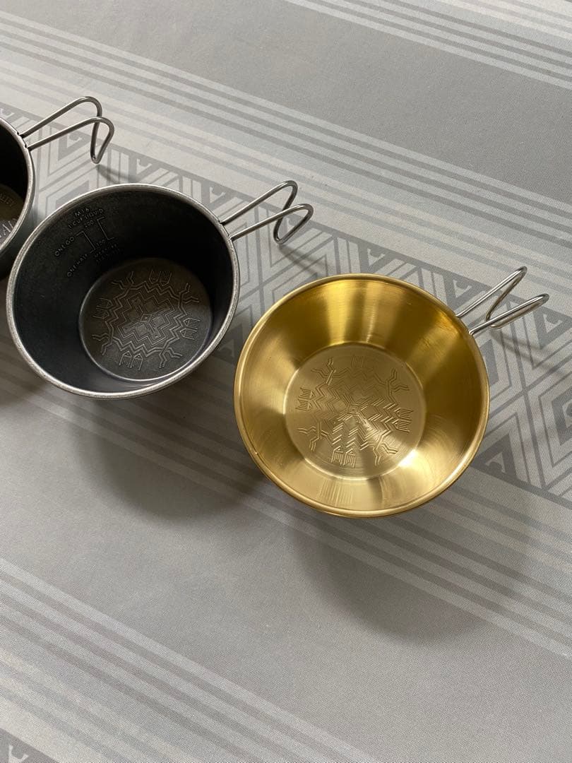 未使用　OLDMOUNTAIN シェラカップ 4個セット　オールドマウンテン