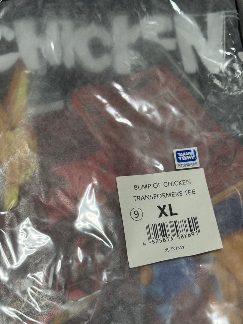 BUMP OF CHICKEN トランスフォーマー コラボ Tシャツ XL 新品