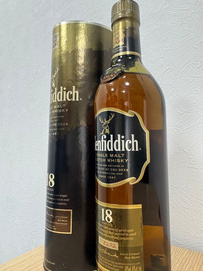 Glenfiddich 18 Years Old シングルモルトNo.入り‼️