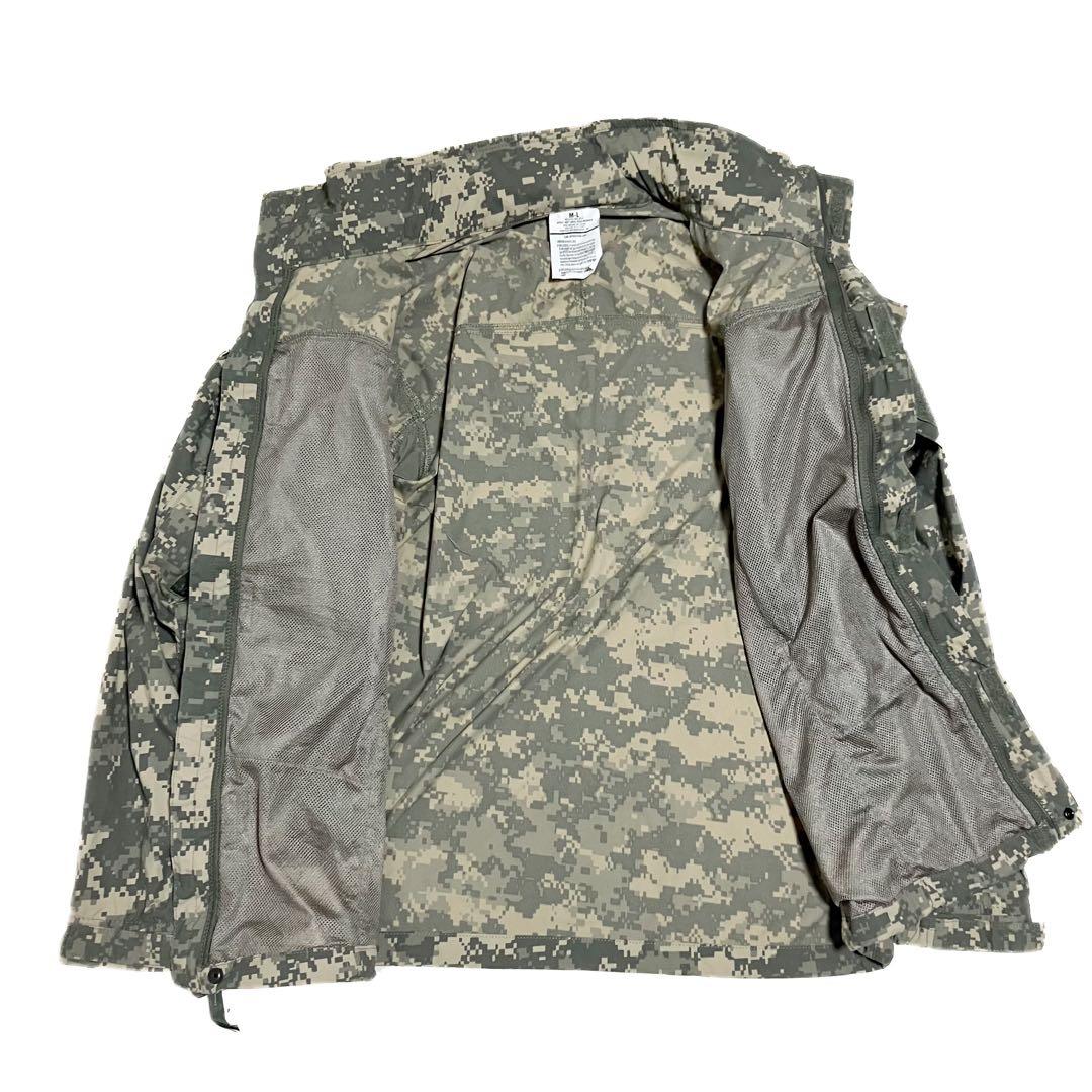 良品 稀少 米軍 実物 ソフトシェル ジャケット ACU/UCP M-L
