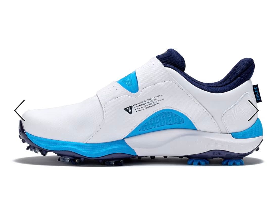 新品 アンダーアーマー ボア ゴルフ シューズ 28.5cm プロ使用モデル