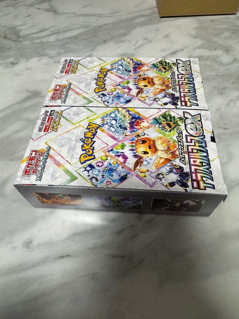 テラスタルフェスex 2BOX 20パック シュリンクなし ペリペリなし