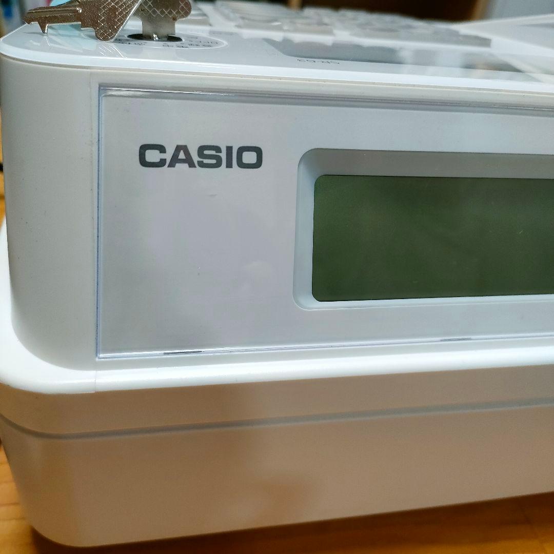 【KenKen】CASIO カシオ 電子レジスター SR-G3-WE