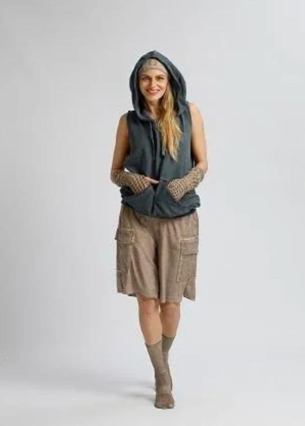 【新品】salsation サルセーション フーディ Blue Denim XL