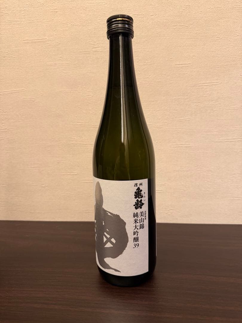 信州亀齢 美山錦 純米大吟醸39 銀亀　720ml