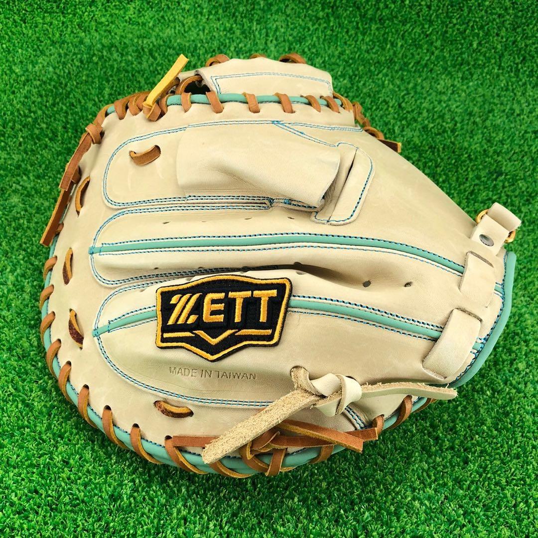 ゼット ZETT 捕手用 キャッチャーミット 硬式 グローブ 右投げ 1076