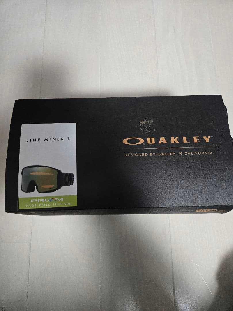 美品‼︎ OAKLEY ゴーグル　LINE MINER L ケース付