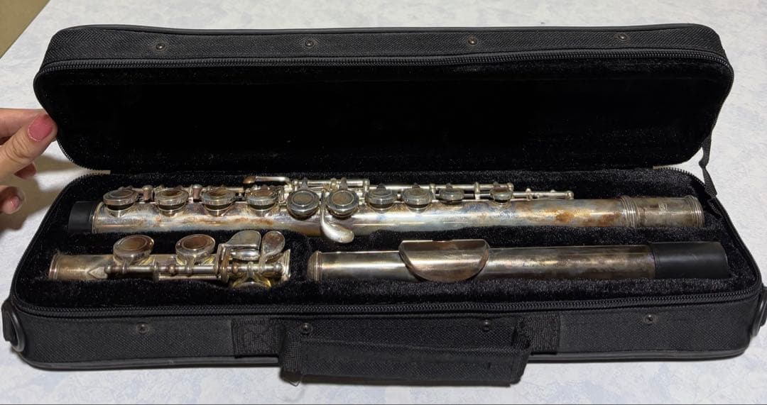kaerrntnerフルート 本体 ケース付き【中古品】