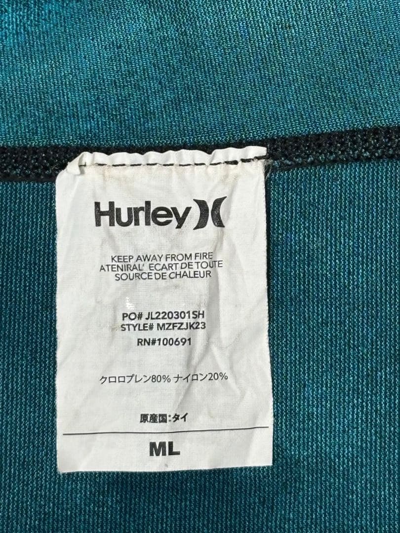 Hurley メンズ タッパー ML サイズ