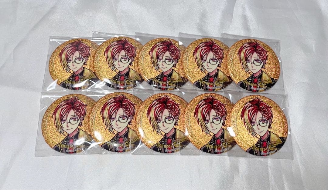 悪魔執事と黒い猫 1st Anniversary フェネス 缶バッジ