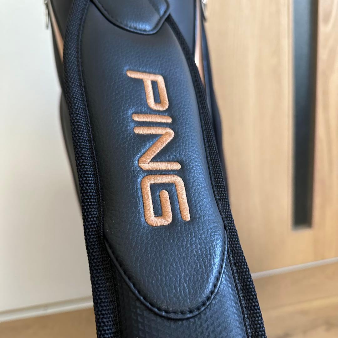 ピン PING PGJ-CBLT18 キャディバッグ ブラック カッパー