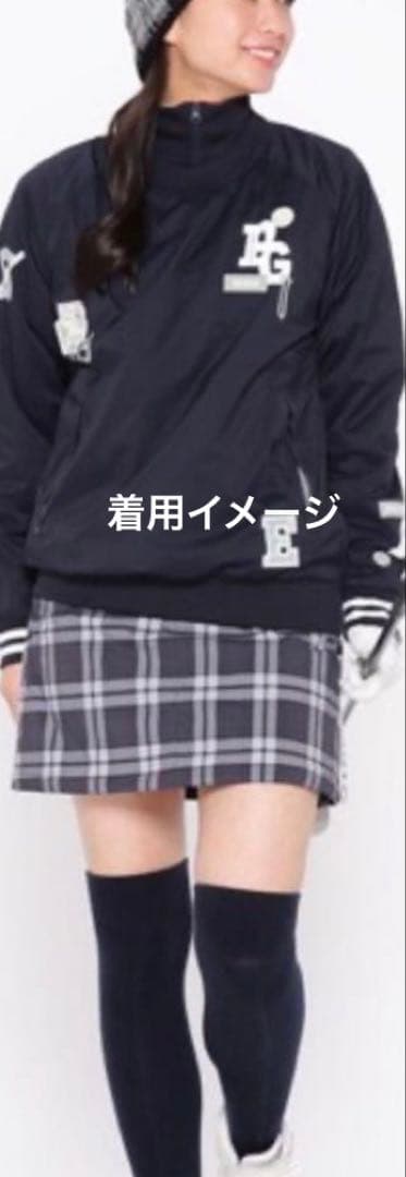 PEARLY GATES 2023年モデル 中綿スカート チェック柄 2