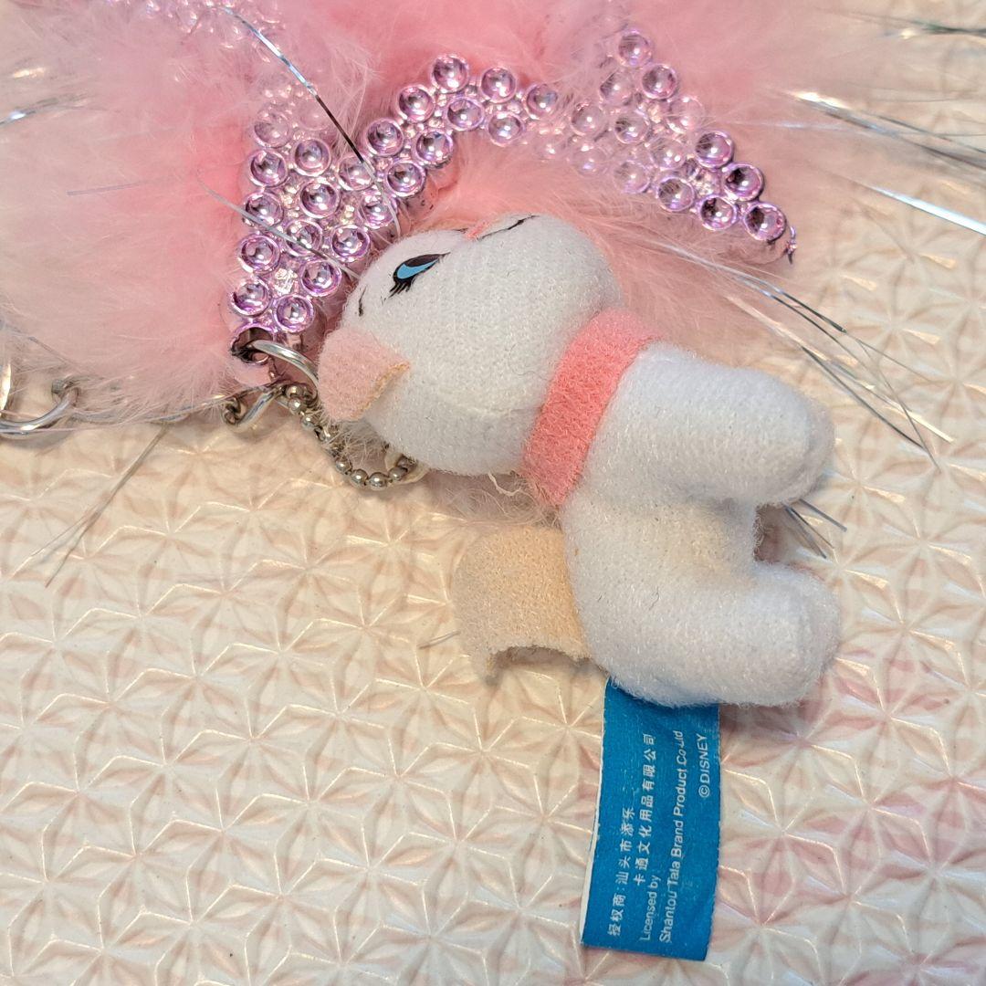 マリーちゃん　ミニマスコット　プチ　猫のぬいぐるみ 星型　ファー　キーホルダー