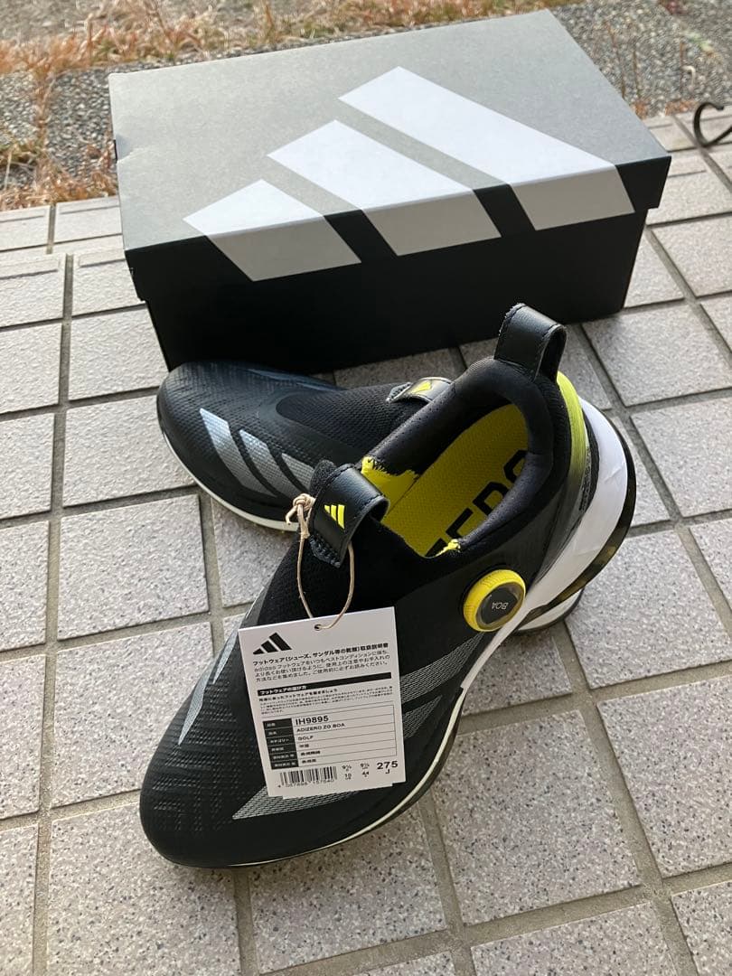 adidas ゴルフシューズ 軽量スパイクレス　 27.5cm