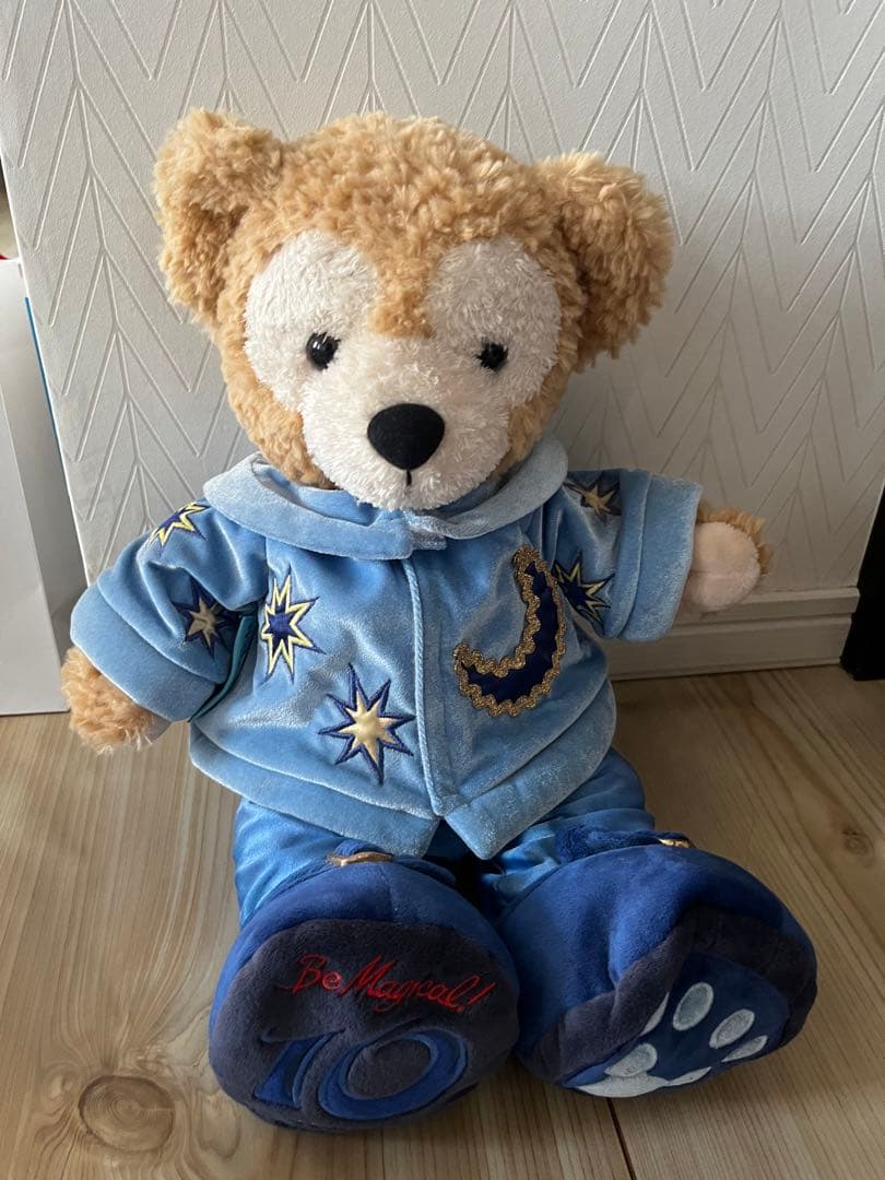 ダッフィーぬいぐるみ　10周年コスチューム