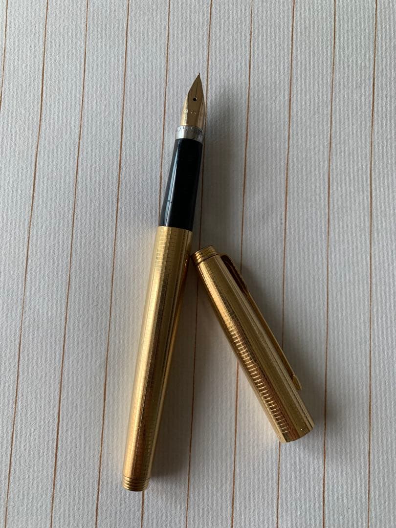 中古美品 パーカー 75 ゴールド 14K 万年筆