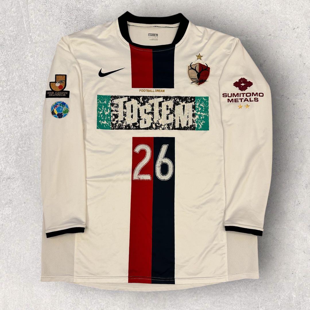 鹿島アントラーズ NIKEユニフォーム 2008-2009 選手支給長袖