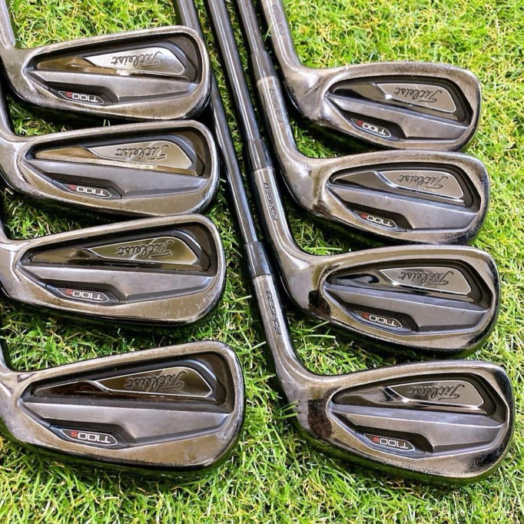 限定 Titleist T100S タイトリスト メンズアイアン 8本 ブラック