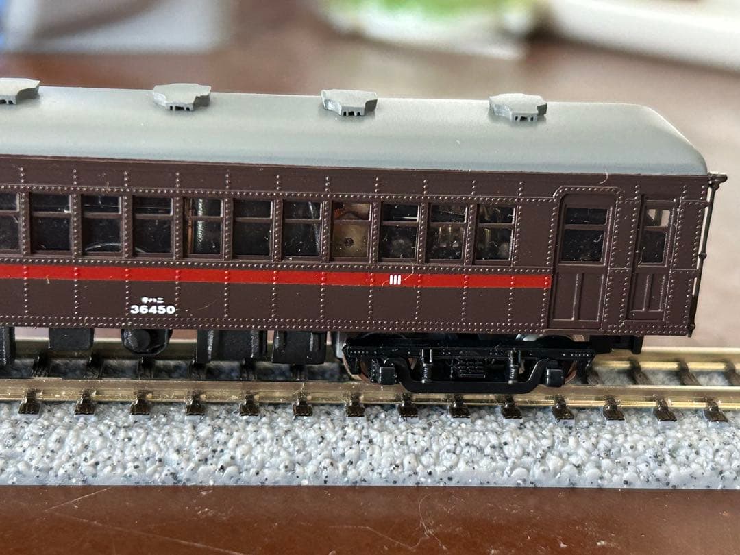 キングスホビー　キハニ36450 茶　Nゲージ完成品